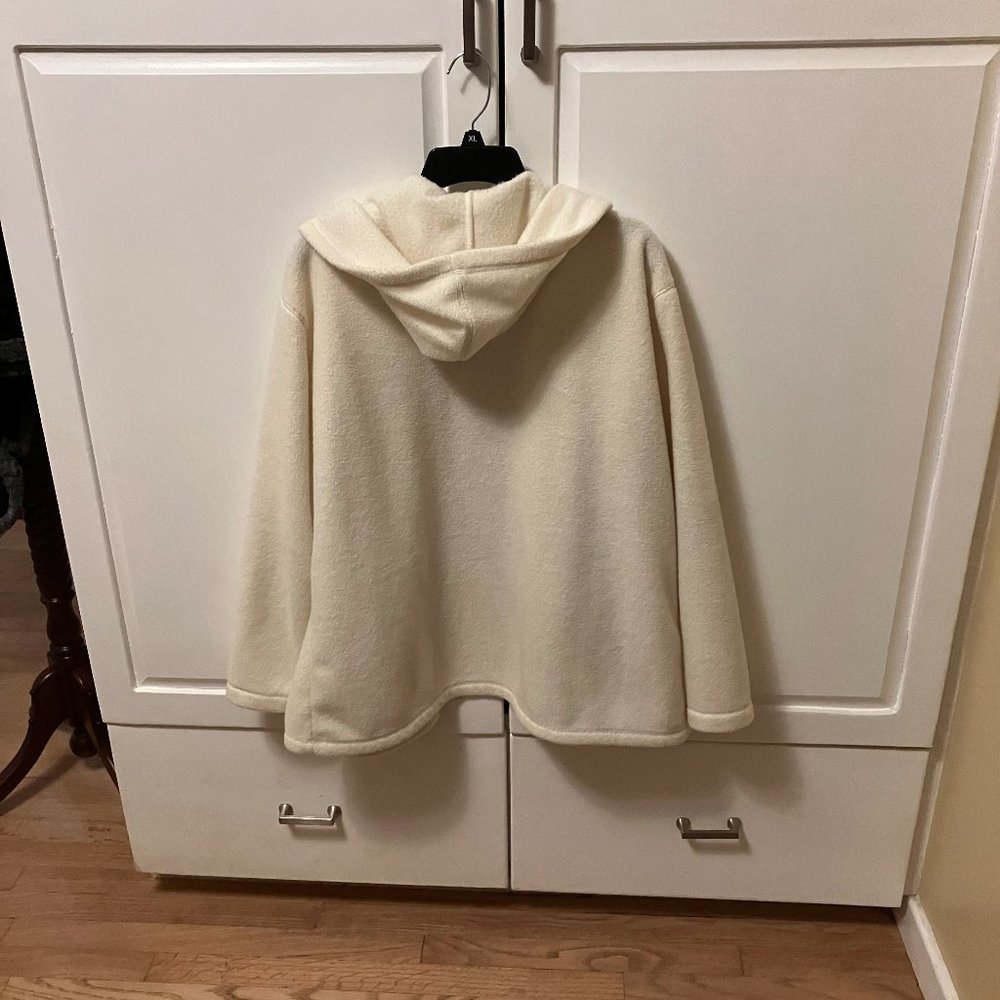 Falls Creek Fleece Jacket - White XL - Picture 3 of 5